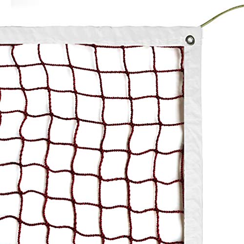 Aoneky 20ft Outdoor Nylon Replacement Regulation Standard Professional Official Badminton Court Tournament Net