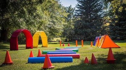 2 Pack Small Agility Soccer Training Cones for Kids
