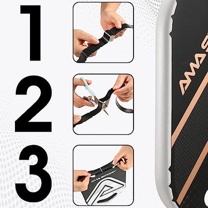 PICKLETECH Pickleball Paddle Protection Tape - Paddle Head Edge Guard - Racket Edge Protection Tape -Fit Perfectly Curved Edge -No Wrinkling - color: Silver, size: Width 20mm