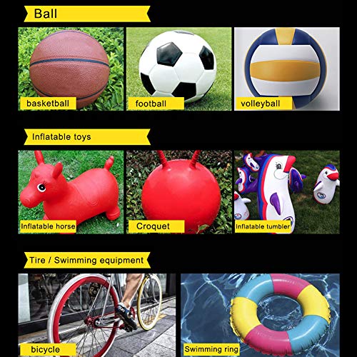 ZJchao Ball Pump Handheld Portable Air Pump for Basketball Football Volleyball Inflatable Sports Equipment Plastic Material Compact Design