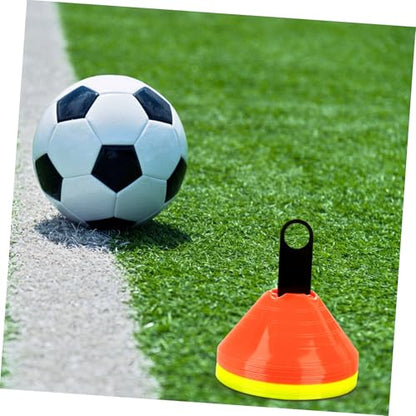 MAGICLULU 8pcs Plastic Racks Storage Practice Saucer Coaching Bottom Pro Equipment for Sturdy Agility Sports Marker Carriers Basketball Disc Handheld Cones Holders Carrying Soccer Training