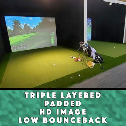 SPECTRUM GOLF SIMULATORS- Golf Impact Screen Poly Spacer for Golf Simulator-RAW Material-US Made-Fits Most Golf Cages. New Lower Prices. Compare to temu, khampa or go Sport