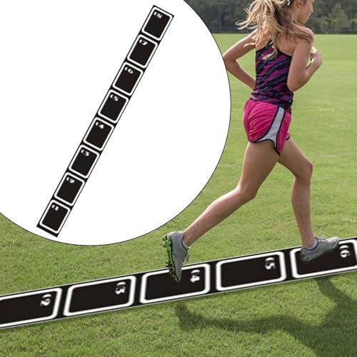 Agility Ladder Mat Speed Training Equipment Agility Training Ladder Mat Footwork Trainer Pad Improve Speed Strength Coordination Power - size: 350cmx34cm