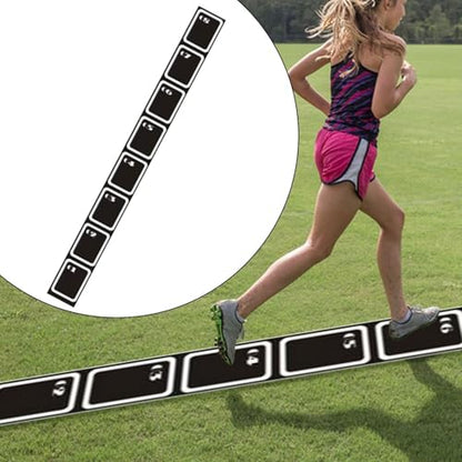 Agility Ladder Mat Speed Training Equipment Agility Training Ladder Mat Footwork Trainer Pad Improve Speed Strength Coordination Power - size: 350cmx34cm