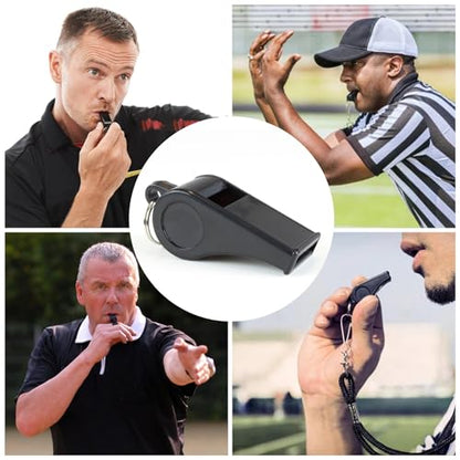 CoguZed Coach 12Pcs Whistle with Lanyard for Referees, Sports, Coaches, Kids – High-Pitched Whistle, Durable and Loud