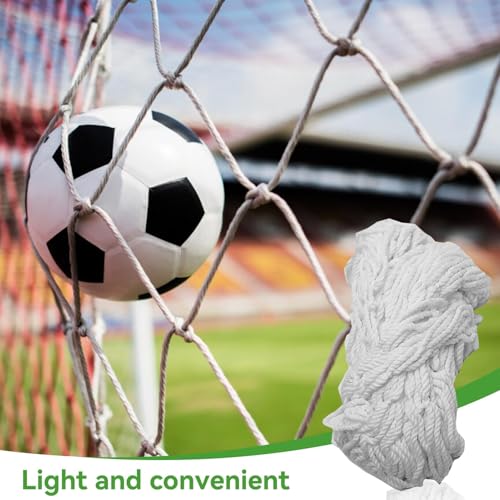 Soccer Net, Replacement Football Net Sports Soccer Goal Post Net Replacement for Sports Match Training - size: 24X8FT