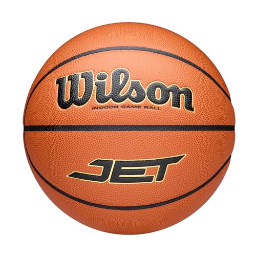 WILSON Jet Game Indoor Basketballs- Size 5, Size 6, and Size 7 - size: Size 5-27.5"