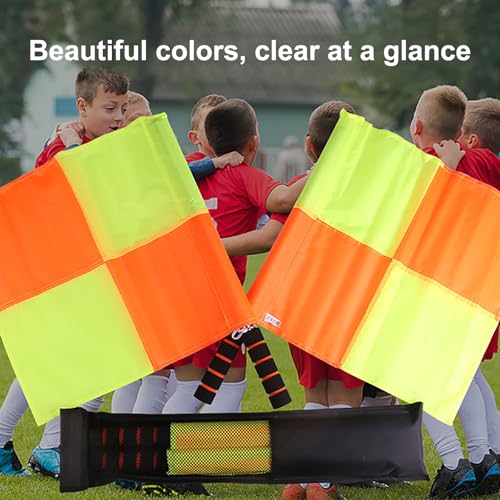 VolksRose Football Referee Card Set, Sport Warning Referee Red Yellow Cards, Sports Referee Kit Bag Red Yellow Cards with Wallet Score Sheets Pencil for Football Soccer Basketball Match School