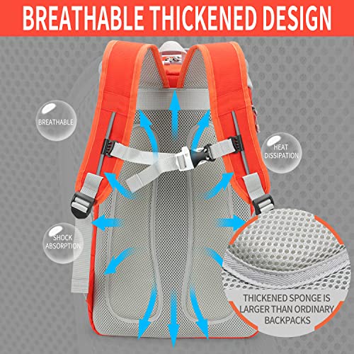 INOXTO 40L Tennis Backpack for Men & Women, Large Pickleball Bag With Independent Shoe Storage, Waterproof & Breathable, Holds 2 Tennis Rackets for Badminton, Travel & Camping
