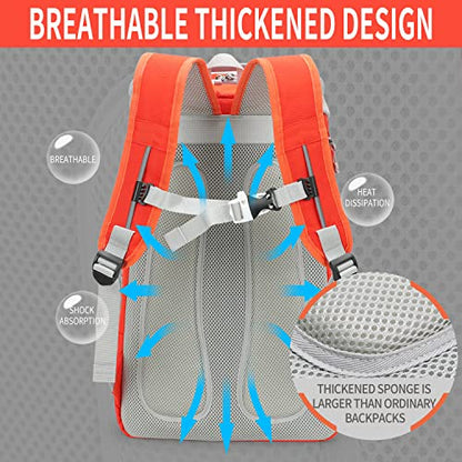INOXTO 40L Tennis Backpack for Men & Women, Large Pickleball Bag With Independent Shoe Storage, Waterproof & Breathable, Holds 2 Tennis Rackets for Badminton, Travel & Camping