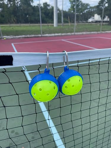 Pickleball Holder | Easily Attach Pickleballs | Ultimate Gift | 2-Pack - color: Blue