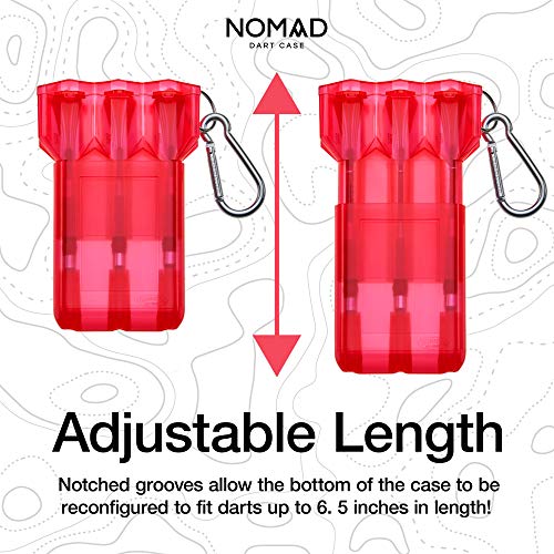 Casemaster by GLD Products Nomad Adjustable Dart Case - color: Red