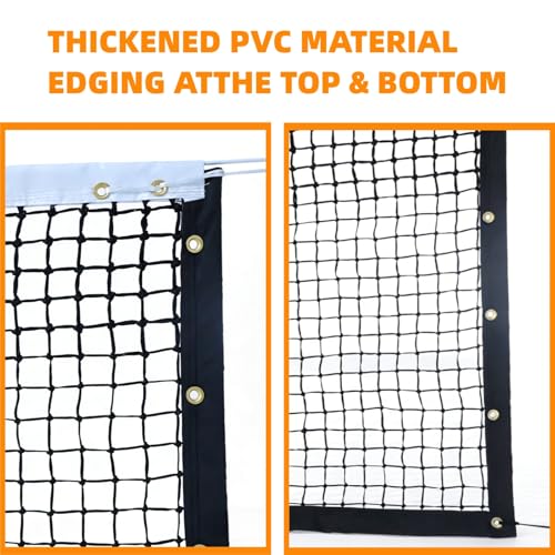 Professional Tennis Net with All Standard Outdoor Indoor Tennis Posts