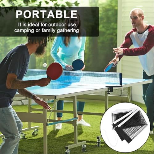 Replacement Ping Pong Net, Polyester Portable Net for Indoor and Outdoor Table Tennis