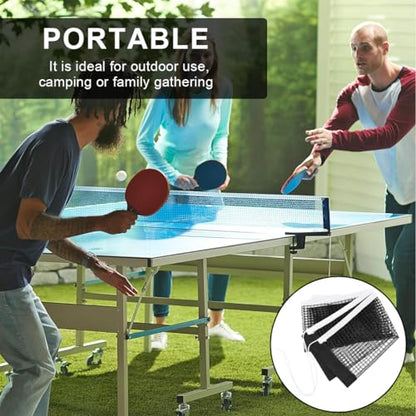 Replacement Ping Pong Net, Polyester Portable Net for Indoor and Outdoor Table Tennis