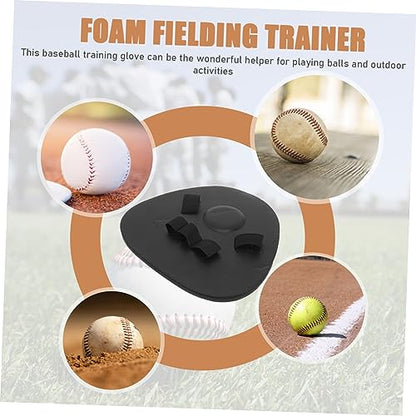 Abaodam Baseball Training Glove Comfortable Thicken Pitcher Mitt for Enhanced Fielding Durable Foam Material Lightweight Design for All Skill Levels for Sports Practice