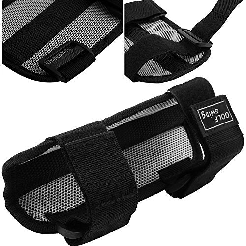 Golf Swing Training Aid, Nylon Posture Elbow Brace Corrector Alignment Guide Training Support Tool for Golf Novice Practice