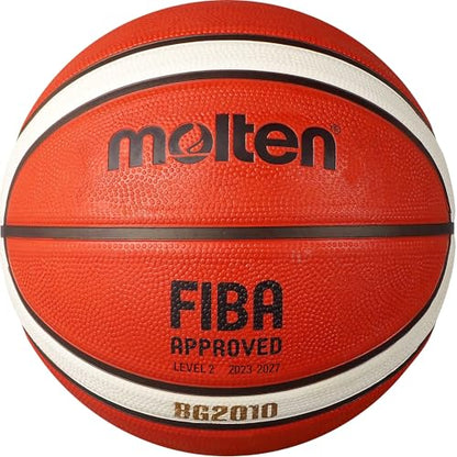Molten Basketball BG2010, Size 6, 1 Item, Orange/Ivory