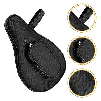 KICHOUSE Tennis Racket Bags Table Tennis Paddle Case Bat Organizing Bag Fixed Storage Case