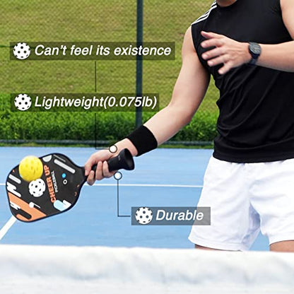 Pickleball Ball Retriever 2 Pack, Picks Up Easily Without Bending Down, Protects Your Back, Fits Any Standard Paddles, Elastic and Durable, Best Gift - style: 2 Pack Black