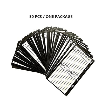 Play Wristband Inserts Play Cards Sheets - size: Adult Size