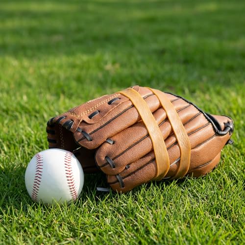 RunNico 20 Pcs Baseball Glove Rubber Band, Baseball Rubber Wrap Band, Elastic Softball Strap Accessories for Players to Keep The Shape of Gloves and Glove Better Care