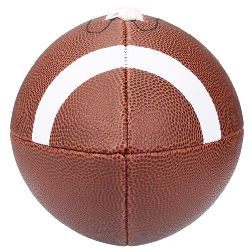 Official & Junior Size Football, PU Leather American Football with Deep Pebble Grip, Training Football with Pump for Practice & Game Play - size: Official Size (Ages14+)