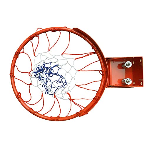 THUNDERBAY Reinforced Heavy Duty Breakaway Wall Mounted Basketball Rim,18 inch Basketball Rim Goal Replacement for Indoor Outdoor Walls - style: 18 Inch Breakaway