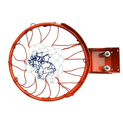 THUNDERBAY Reinforced Heavy Duty Breakaway Wall Mounted Basketball Rim,18 inch Basketball Rim Goal Replacement for Indoor Outdoor Walls - style: 18 Inch Breakaway