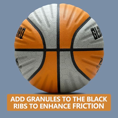 Weighted Basketball Non-Slip 28.5"/29.5", 2.2LBS/3LBS, Outdoor/Indoor Heavy Training Ball, Used to Increase Strength