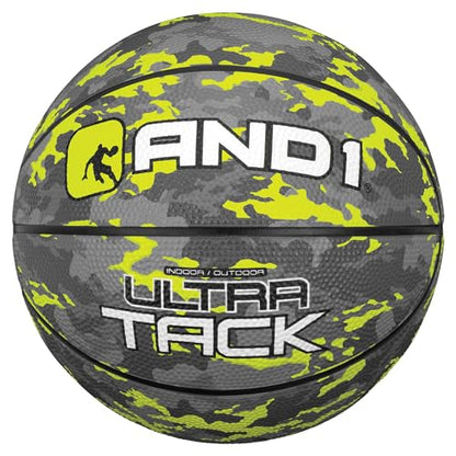 AND1 Mini Basketball Pack Set for Kids (Deflated w/Pump Included): - 7-Inch Premium Youth Size Basketballs, Easy to Grip - color: Camo Series, size: 3
