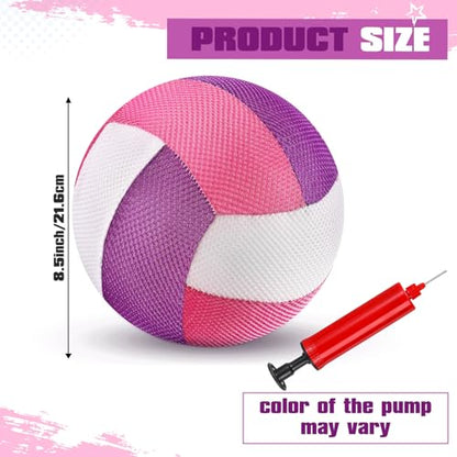 Threan 8.5 Inch Waterproof Pool Volleyball with Grip Technology Water Beach Pool Volleyball for Adults Outdoor and Indoor Activities