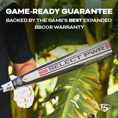 Louisville Slugger | 2026 | Select PWR Baseball Bat | BBCOR | -3 Drop | 2 5/8" Barrel | 2 Pc. Alloy-Composite