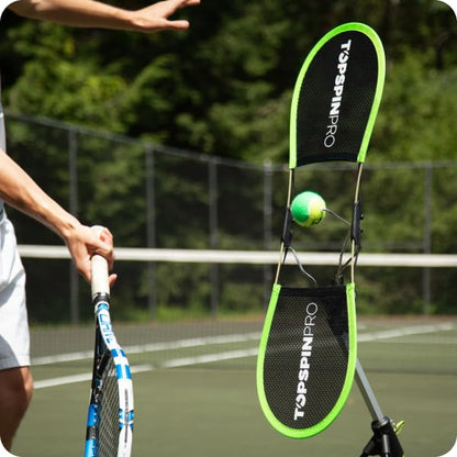 TopspinPro Tennis Training Aid – Learn Topspin Fast for Effortless Power & Control | Portable Home Practice Tool | Used by 500K+ Players & Coaches Worldwide