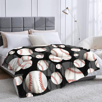 Baseball Blanket Baseball Gifts for Boys Sport Baseball Throw Blanket Baseball Bedding Baseball Stuff Room Decor 50"x40"