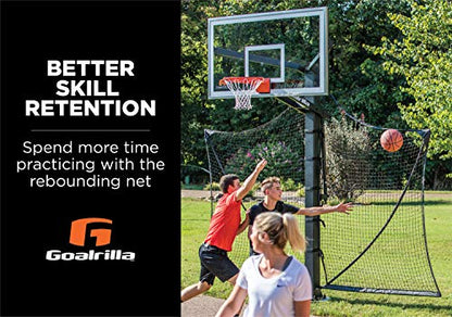Goalrilla Basketball Yard Guard Easy Fold Defensive Net System Quickly Installs on Any Goalrilla Basketball Hoop