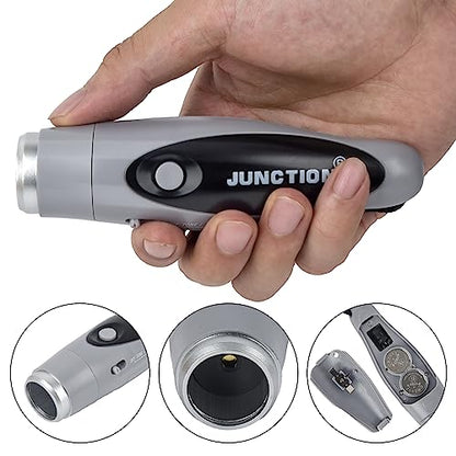 Electronic Whistles, Loudest Electric Whistles 3 Tones High Volume Whistle Hand Held for Coaches Referees Training Whistle Bulk, Outdoor Hiking Emergency Rescue Whistle Gifts - color: Grey