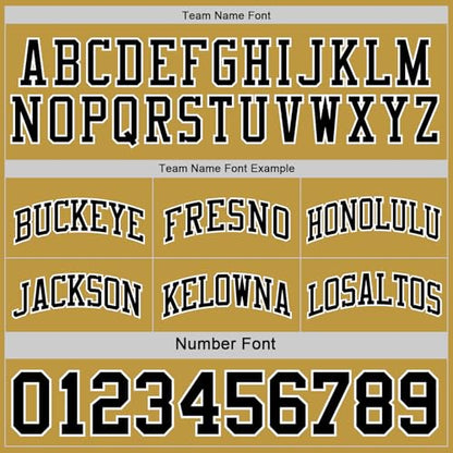 Custom Reversible Basketball Jerseys Men Youth, Personalized Sports Shirts Team Uniforms Printed Name Logo Number - color: Gold and Black