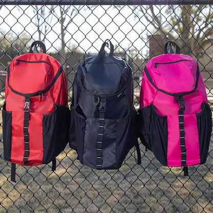 Athletico Basketball Bag - Large Basketball Backpack for Men & Women - Volleyball & Soccer - color: Black
