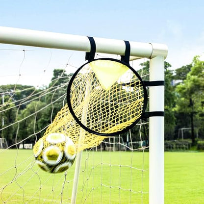 Aoneky Soccer Target Goal Training Net – 17.5-Inch Precision Shooting Target for Soccer Practice – Durable, Easy Setup, and Versatile – Improve Shooting Accuracy & Technique for All Skill Levels