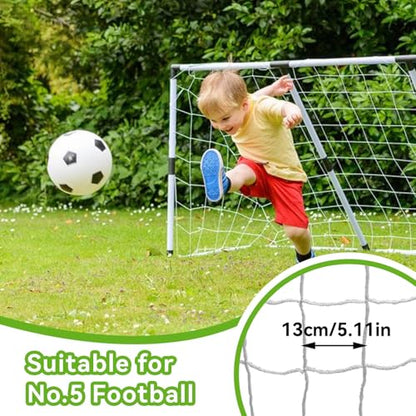 Soccer Goal for Backyard, 10 * 6.5ft Soccer Goal Net, Soccers Replacement Goal Nets, Portable Kids Training Soccers Net for Sports Match Training