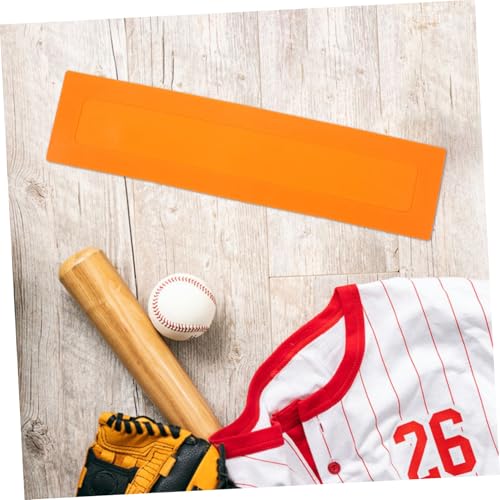 YARNOW 2pcs Agility Training Markers Flat Rectangular Floor Spots Portable Boundary Court Markers for Baseball Volleyball Soccer Basketball Training
