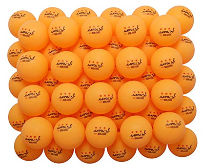 MAPOL 60/22 Count 3-Star 40+ Premium Ping Pong Balls Advanced Practice Table Tennis Ball - color: Orange,60-pack