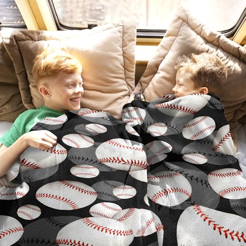 Baseball Blanket Baseball Gifts for Boys Sport Baseball Throw Blanket Baseball Bedding Baseball Stuff Room Decor 50"x40"