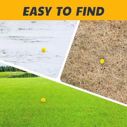 JAYA 24 Pack Foam Golf Practice Balls, Realistic Feel and Limited Flight, Soft for Indoor or Outdoor Training