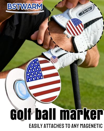 50 Pcs Golf Ball Markers, Markers Assorted Patterns Value Gift Set Mark Golf Divot Tool Accessories for Men Weman Golfers