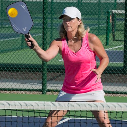 FH-500 T700 Pickleball Racket, 14MM Thick Two-Handed Offensive Pickleball Racket, Speed and Control - color: Dark Blue