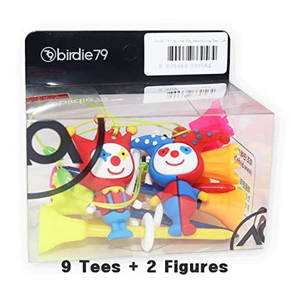BIRDIE79 Upgraded Premium Big Head(Silicone) Golf Tees 3-1/4 – Height Adjustable – Easy Tee Up -Tee Off with Greater Consistency – Excellent Durability – Golf Tee Hanger – 1Pack