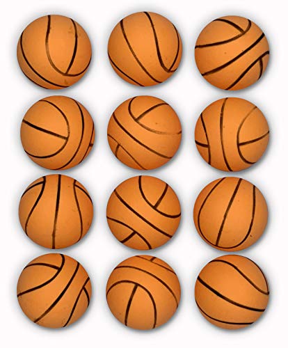 Recreational-Quality (1-Star, 40mm) Ping Pong Balls - color: Basketball, size: 12-Pack