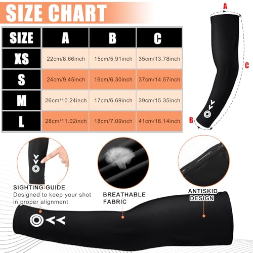 Basketball Shooting Trainer Kit Basketball Training Sleeve with Off-Hand Trainer Shooting Aid Accessories Improves Arm Strength Shot Alignment for Beginners Athletes Youth Adult